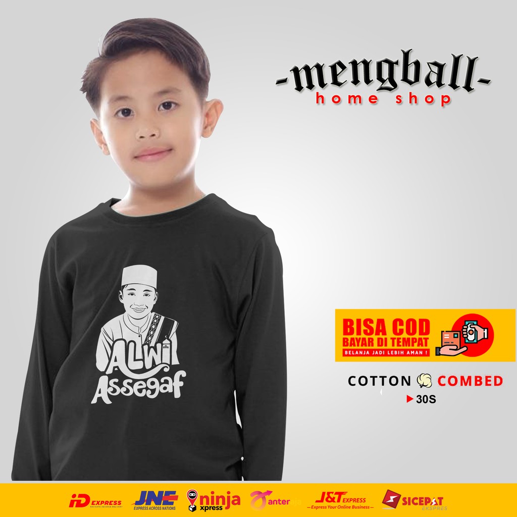 Kaos Lengan Panjang Kaos Anak Kaos Alwi Yoshida Assegaf Kaos Custom