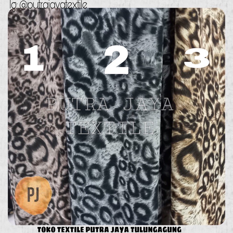 KAIN HYCON MOTIF TOTOL MACAN (harga per 0,5m)