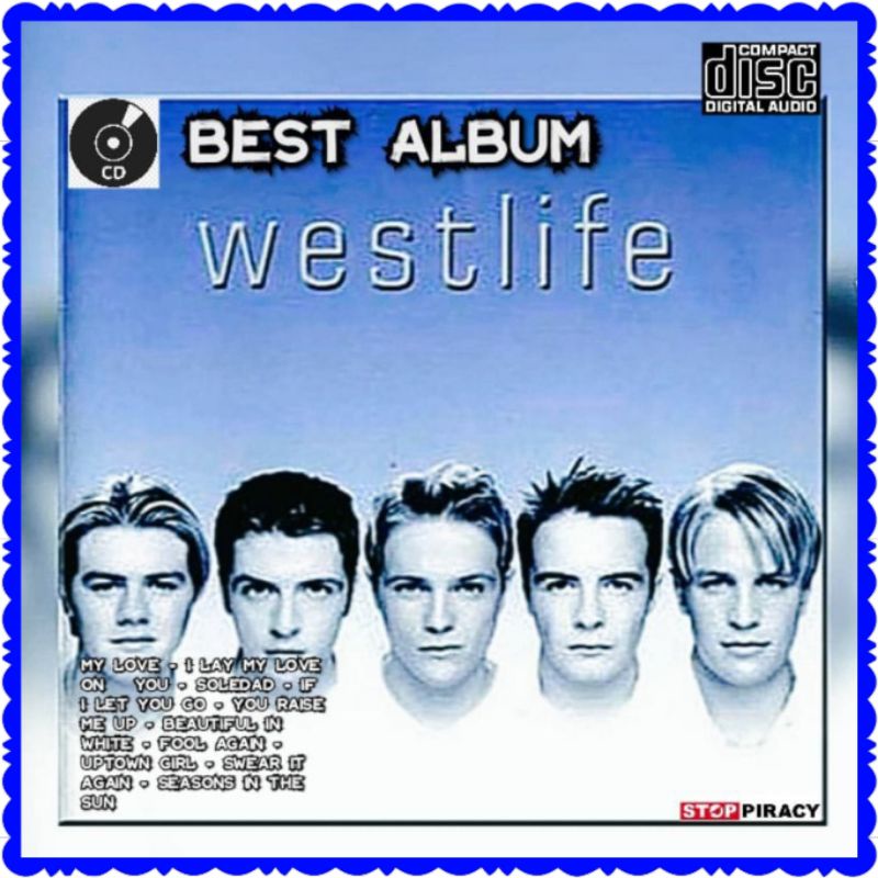 KASET CD MOBIL-KASET CD COMPACT DISC LAGU WESTLIFE-KASET CD LAGU BARAT-KASET COMPACT DISC-KASET COMP