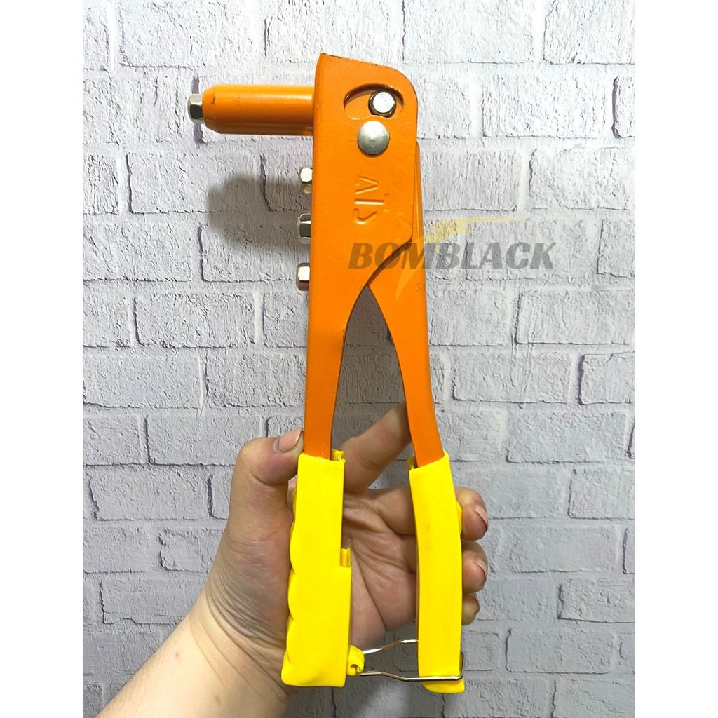 Tang Ripet Tang Rivet ATS Tembakan Paku 2,4mm - 4,8mm Hand Riveter