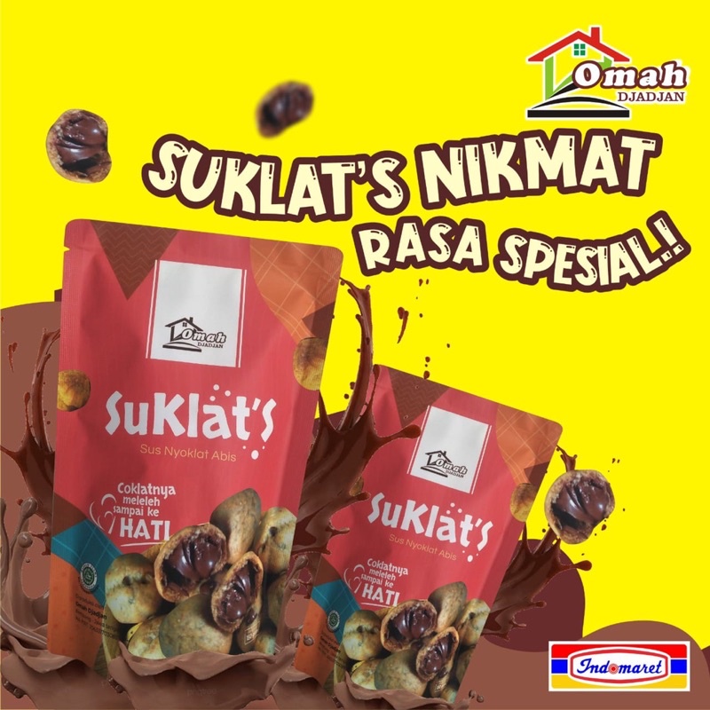 SUS COKLAT SOES KERING ISI COKLAT LUMER 150 GRAM SUKLAT’S by Omah Djadjan