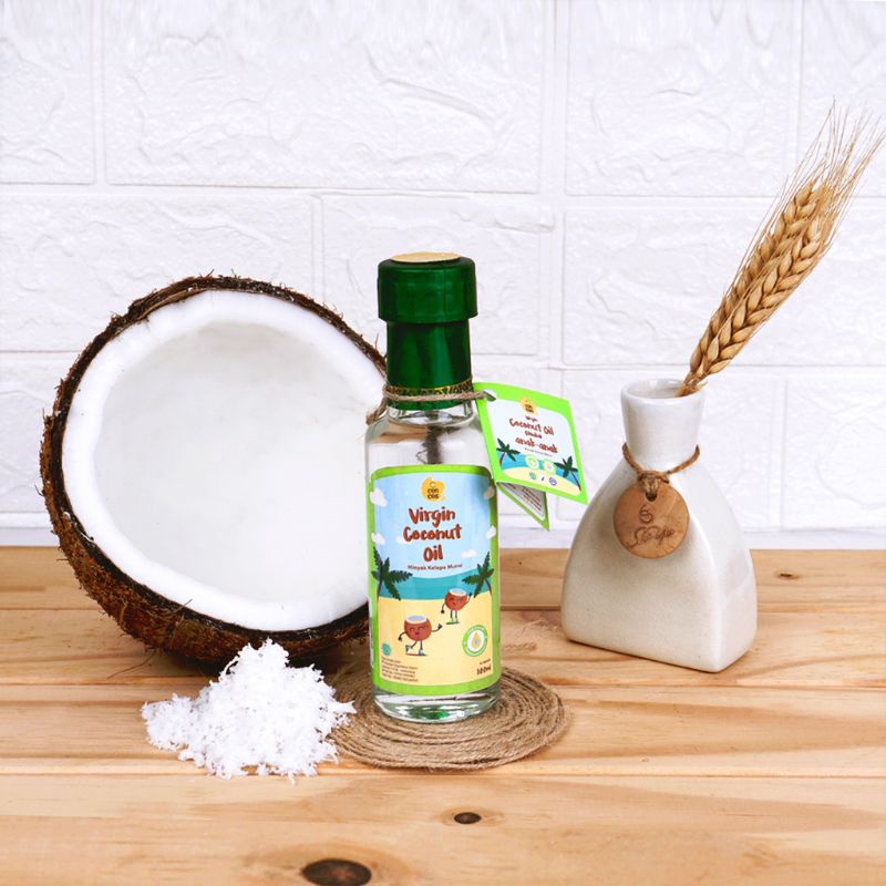 

COCONUT OIL/MINYAK KELAPA MURNI 100ML&250ML/CONCOS VIRGIN COCONUT