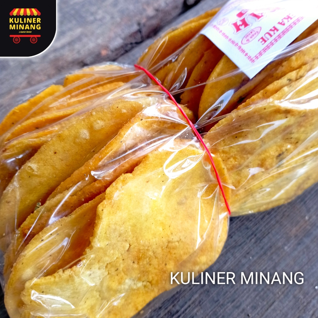 

Karupuak Lento Gadang Oleh Oleh Cemilan Payakumbuh Padang Khas Pariaman Jajanan Snack Kuliner Minang Kabau AX00