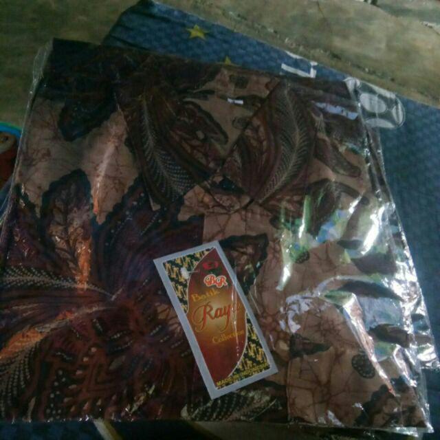 Bswart Batik Hrb026 Kenongo Hem Pendek Padi Pekalongan M L Xl Batik Pria Murah Modern