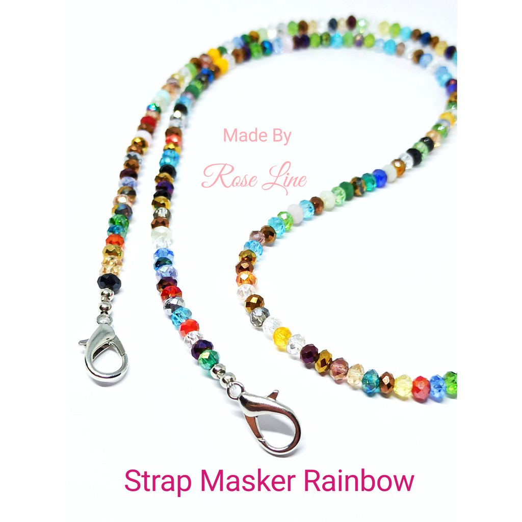 Strap Masker Dewasa Crystal Bersinar