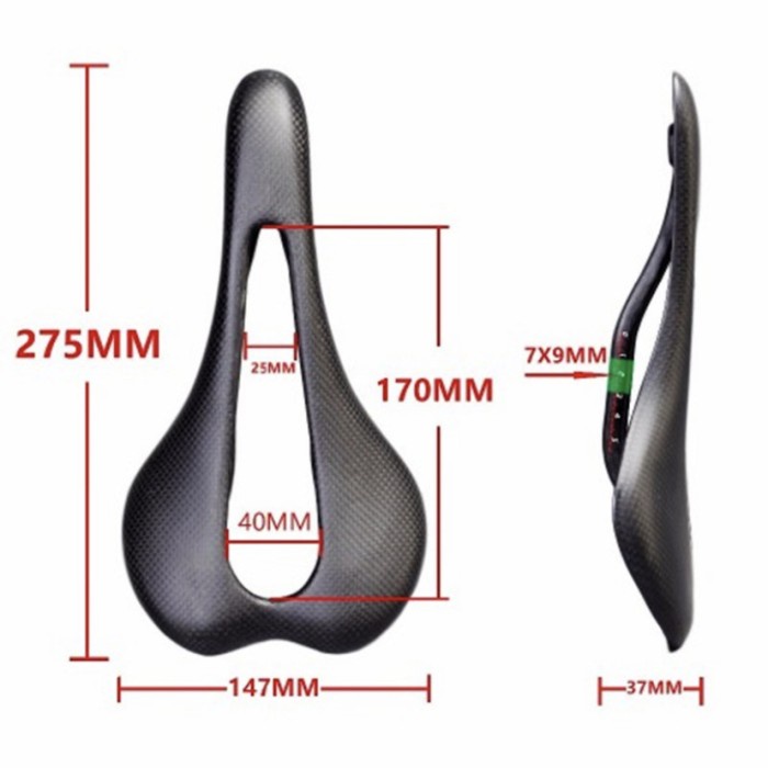 SELLE ITALYA Sadel Sepeda Full CARBON Fiber Bicycle seat Road bike MTB