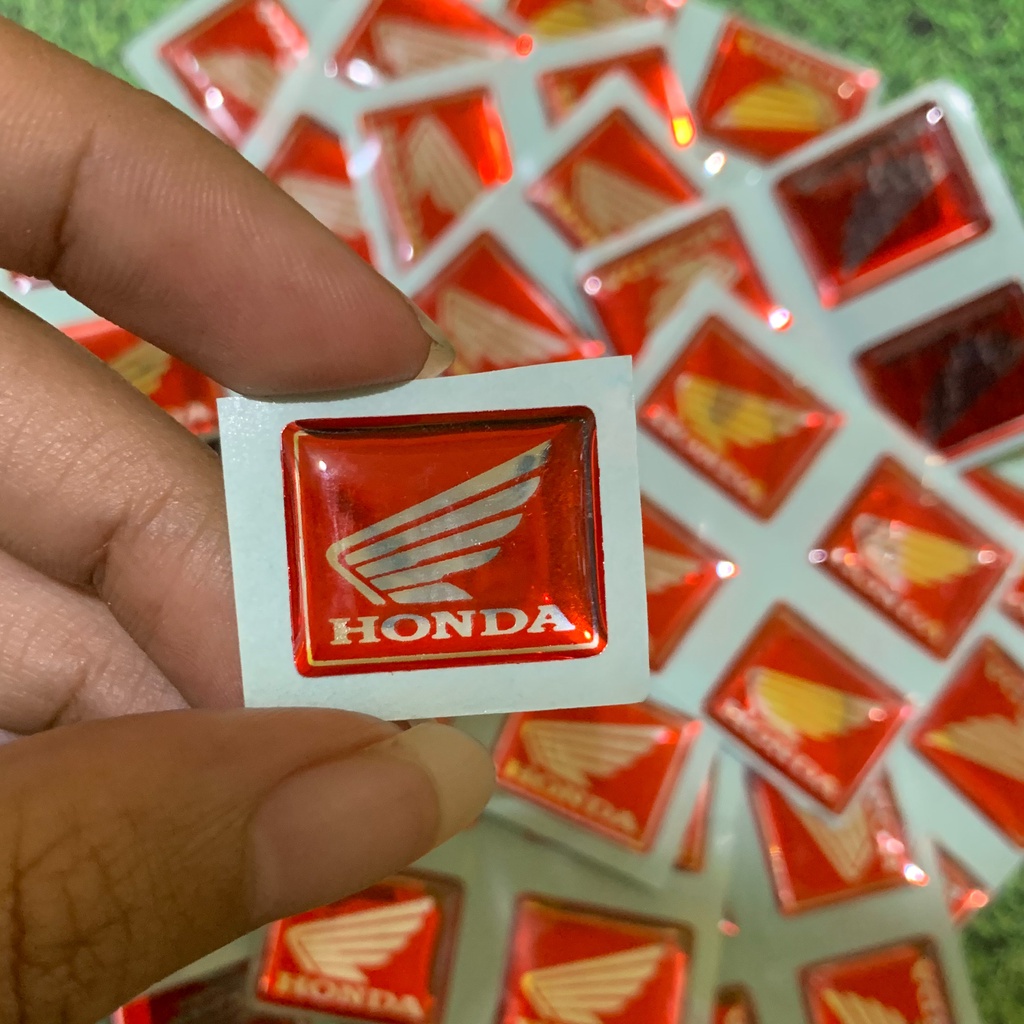 STICKER EMBLEM 3D SPEEDOMETER HONDA LOGO