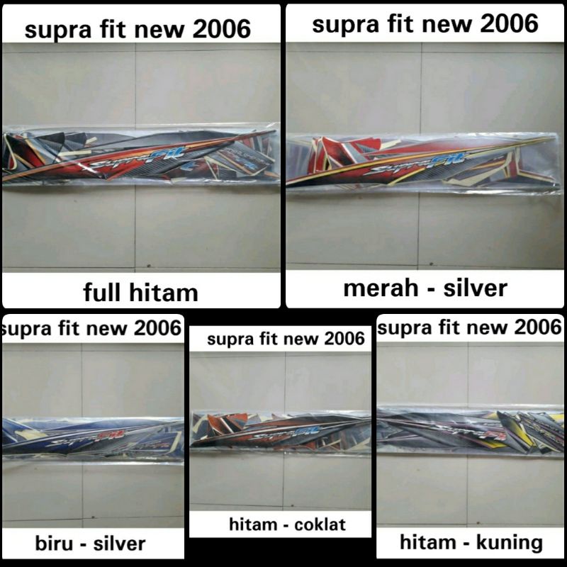 striping list body motor Supra fit new 2006