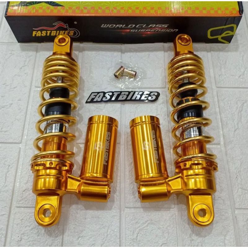 Shockbreaker Shock Fastbikes Goldseries Tabung Bawah UK 340MM RX king Tiger new Supra Revo Verza Dll