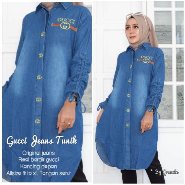 Gucci jeans tunik
