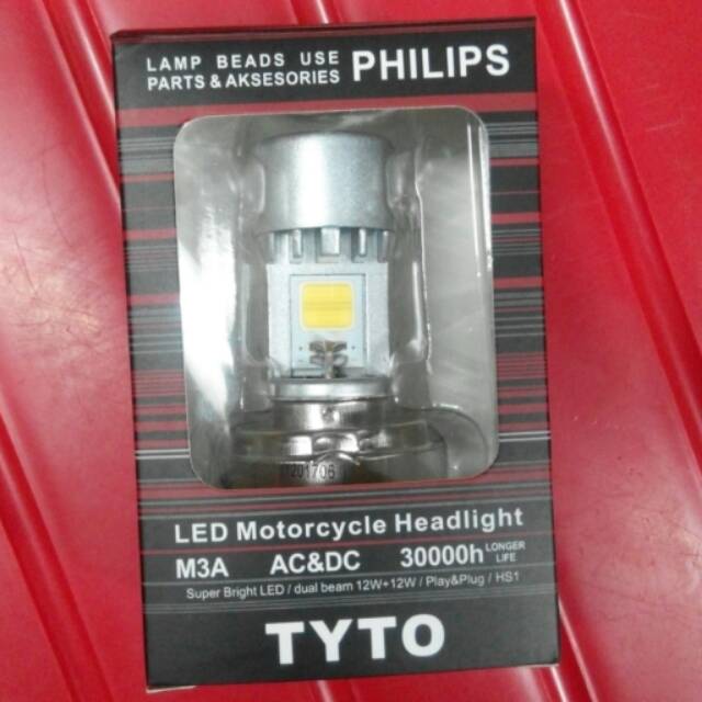 Bohlam Led Lampu Depan Vixion AC/DC