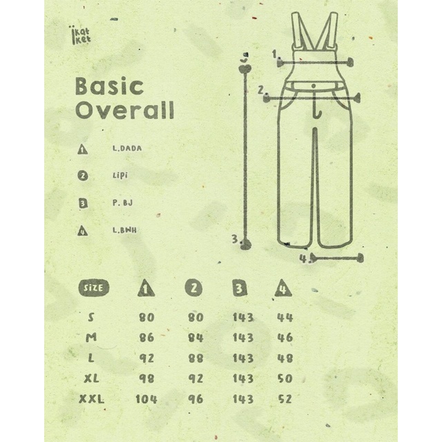 CUSTOM BASIC OVERALL