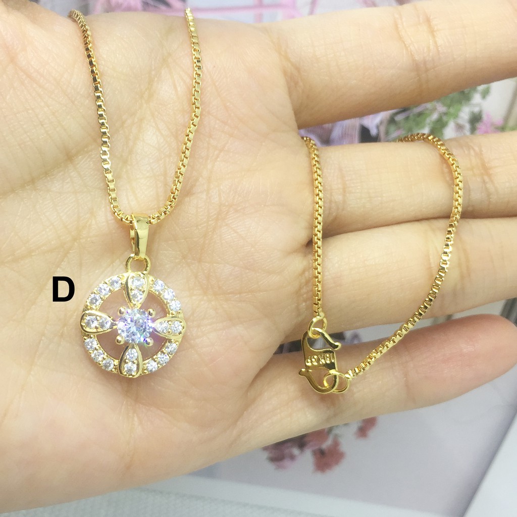 Perhiasan Xuping Kalung Cewek Love Kunci Gembok - BN323