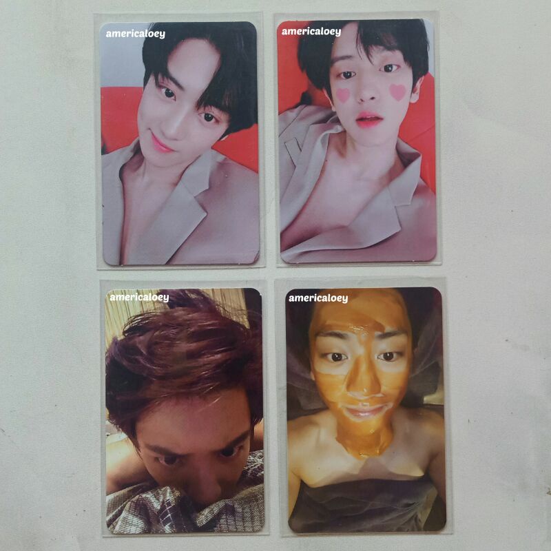 PC Photocard Chanyeol EXO Love Shot Ver. Lotto M Chi Ver. SFY Sing For You Kor Ver. Boboan Maskeran