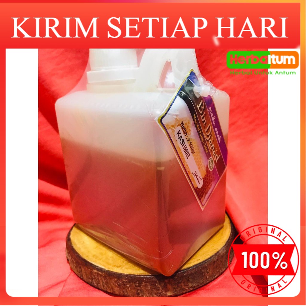 

MADU MURNI / MADU KASHMIR ASLI / MADU BIN DJENED KASHMIR 500 GR