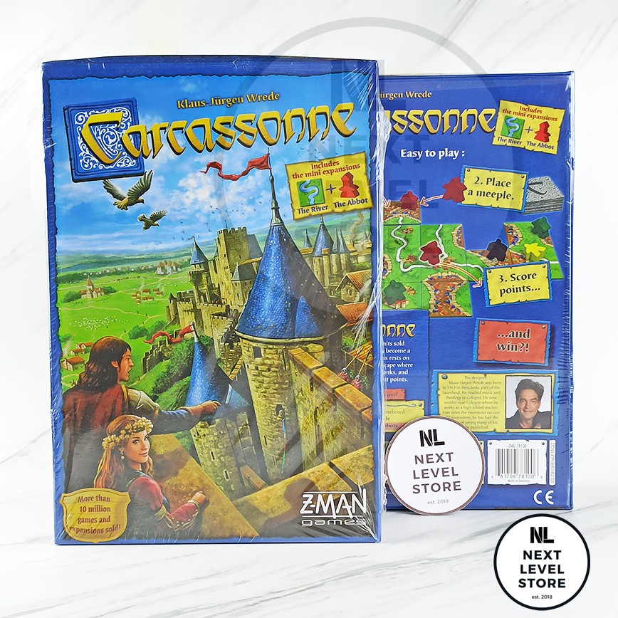 Carcassonne Board Games Card Game STOCK READY Carcasonne NEW Ready Stock