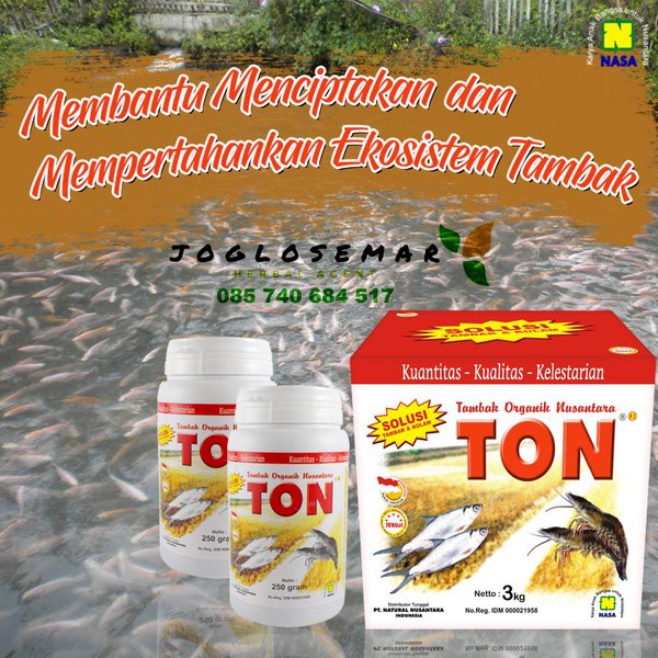 PUPUK TAMBAK - PUPUK ORGANIK - TON NASA ORIGINAL