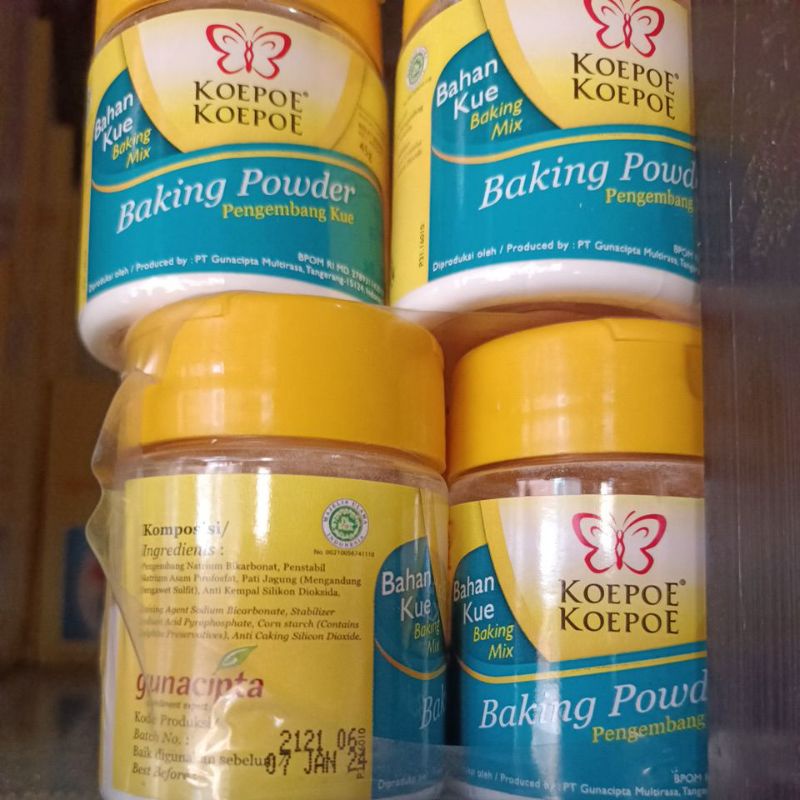 baking powder 45gr koepoe koepo(pengembang kue)