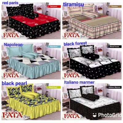 Fata 3d_bed Cover Set Rumbai Minimalis Uk.180x200/160x200