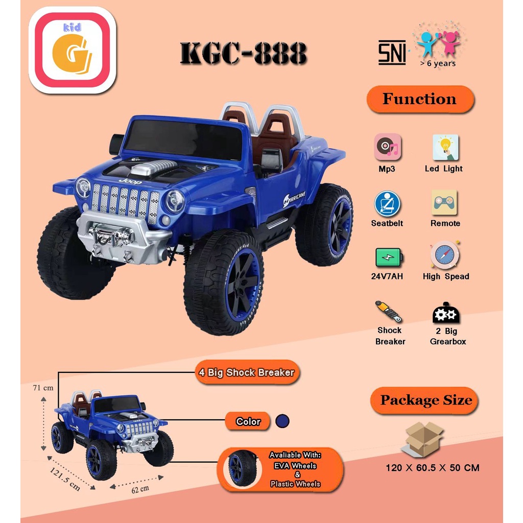 MOBIL AKI KGC JEEP 888