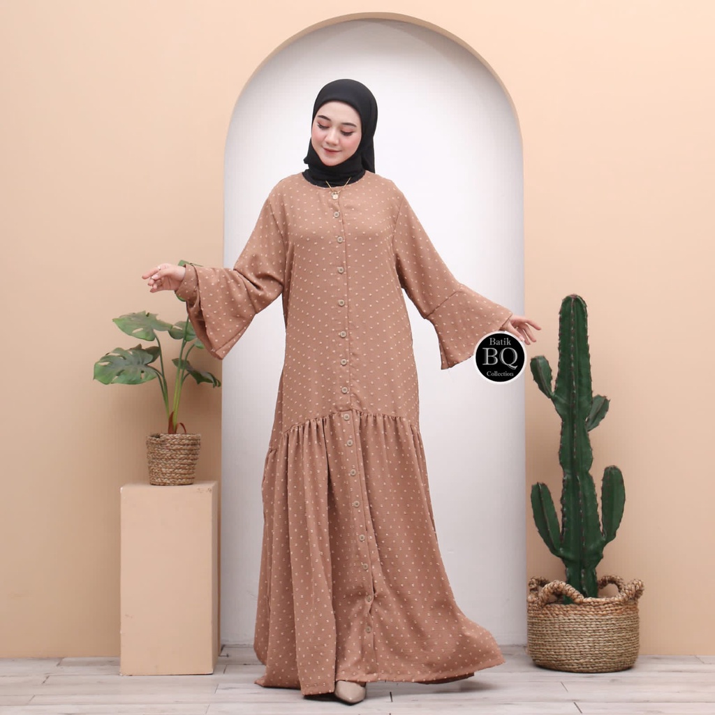 DRESS CRINKLE URAGIRI /DRESS CRINKLE URAGIRI PREMIUM/GAMIS CRINKLE URAGIRI POLOS MURAH