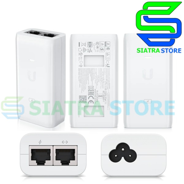 Ubiquiti U-POE-af PoE Injector Gigabit 48V 15W (0,32A) |U POE AF