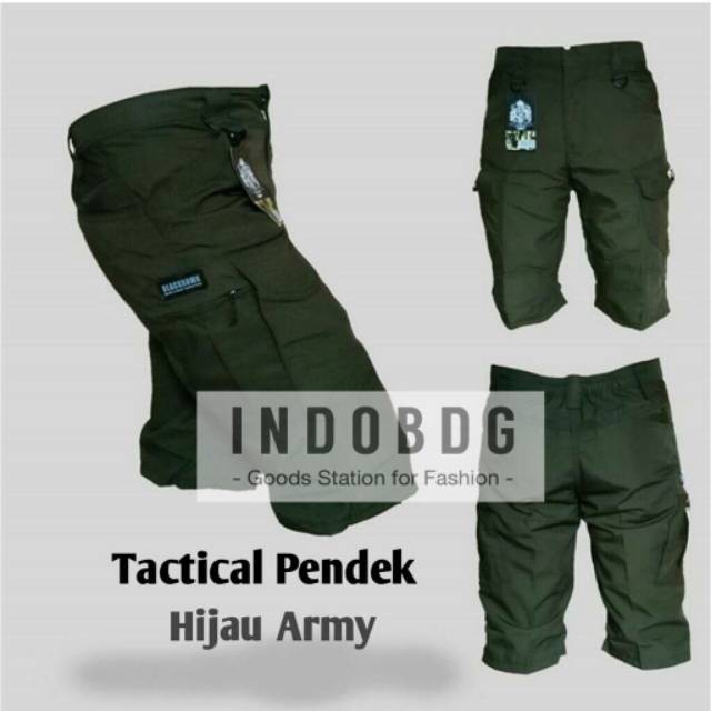 BAWAHAN KEREN CREAM GREY NAVY DONGKER BIRU MUDA TUA 010/ Celana Tactical Blackhawk Pendek | Clana