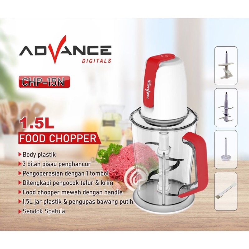 Food Chopper Advance CHP-15N, Blender pelumat