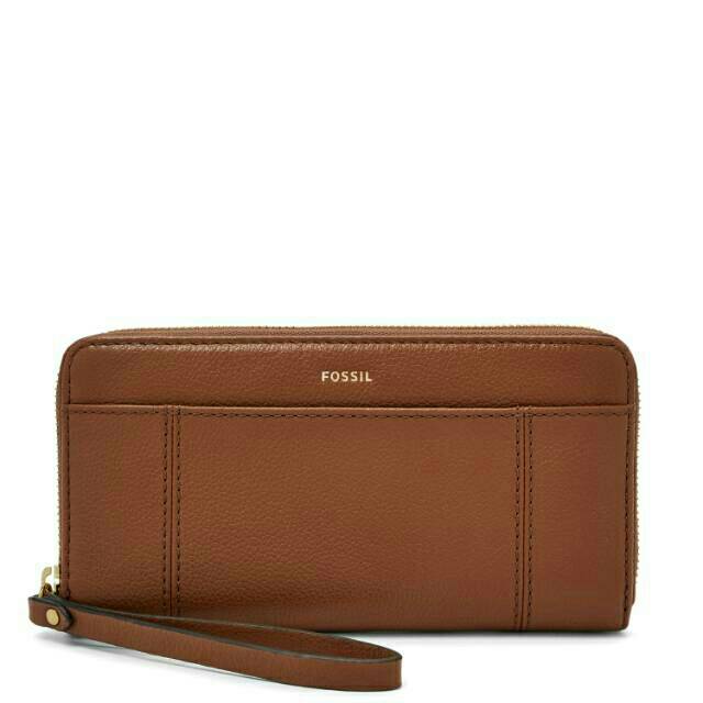 DOMPET FOSSIL JORI RFID ZIP CLUTCH CLUTCH