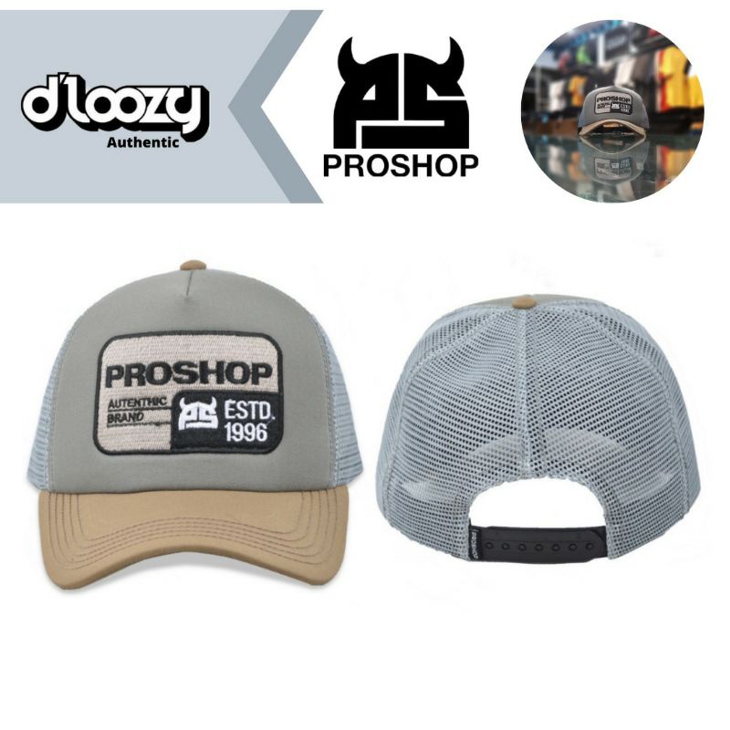 Topi Proshop Original Jaring Trucker Hat Topi Pria Distro Skaters DripOn Linkswear Dloozy Keren