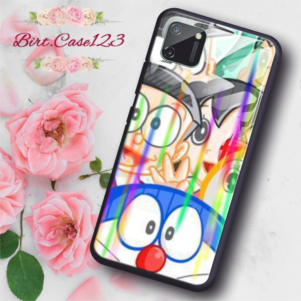 BC Case DORAEMON back case glass aurora vivo y91 y93 y95 y91c y71 y81 y12 y15 y17 y53 v5 y11 etc