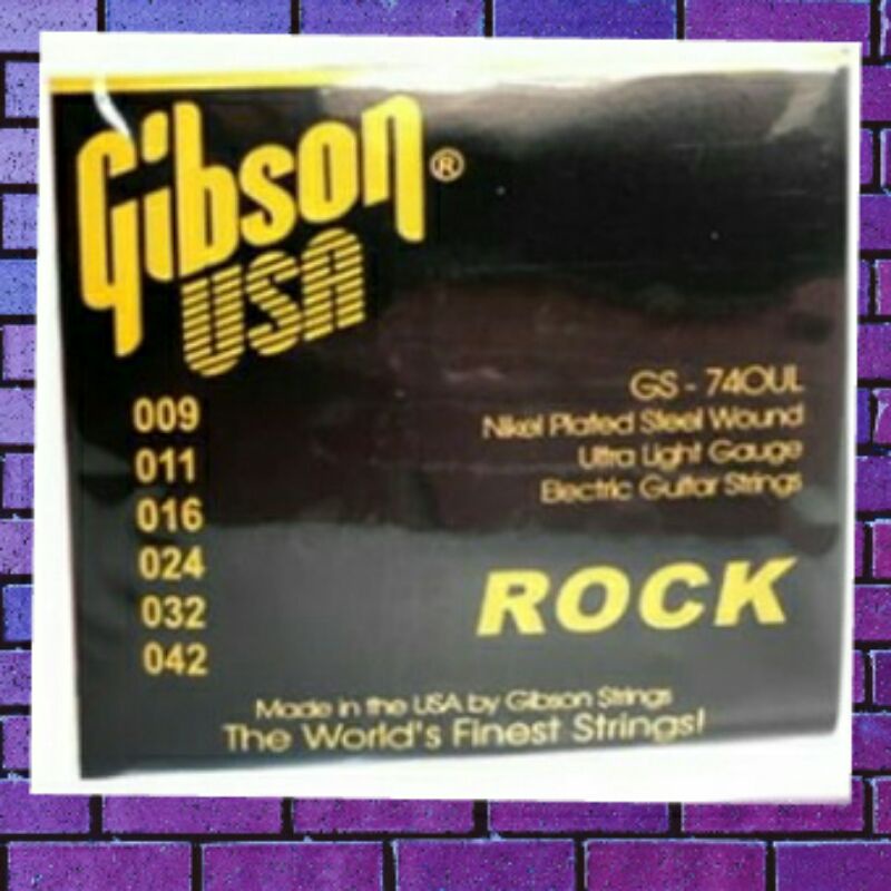 Senar Gitar GIBSON usa 1set