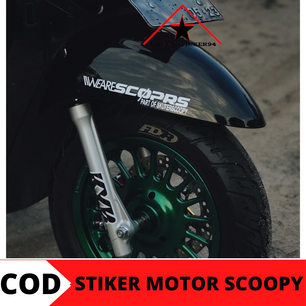 stiker motor,stiker body motor scoopy,stiker motor keren