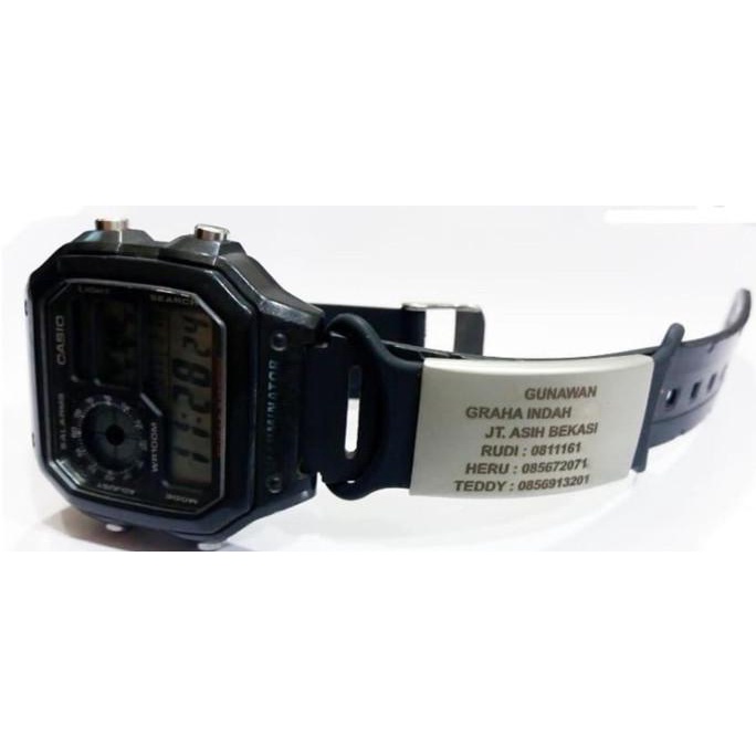 RECOMENDED JAM IDENTITAS-JAM DATA KECEMASAN-PLAT DATA IDENTITAS DI JAM TANGAN-ID