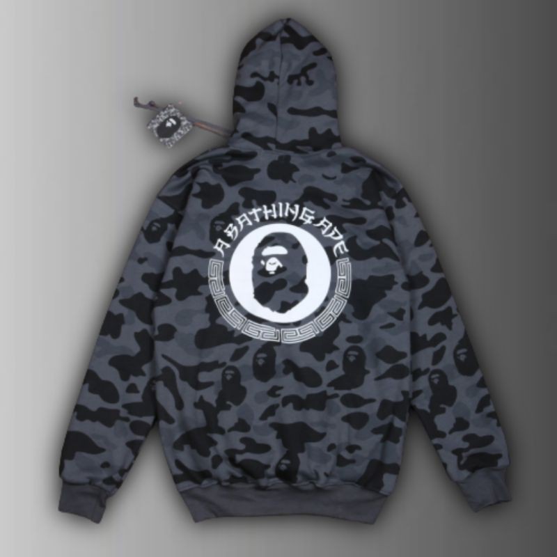 Jaket hoodie bape
