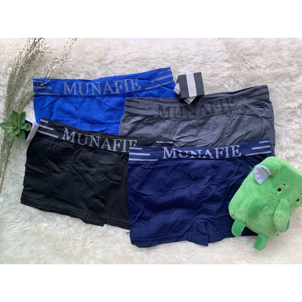 Boxer Pria Munafie/ A MAN Celana Dalam Boxer Pria Import CD ORIGINAL