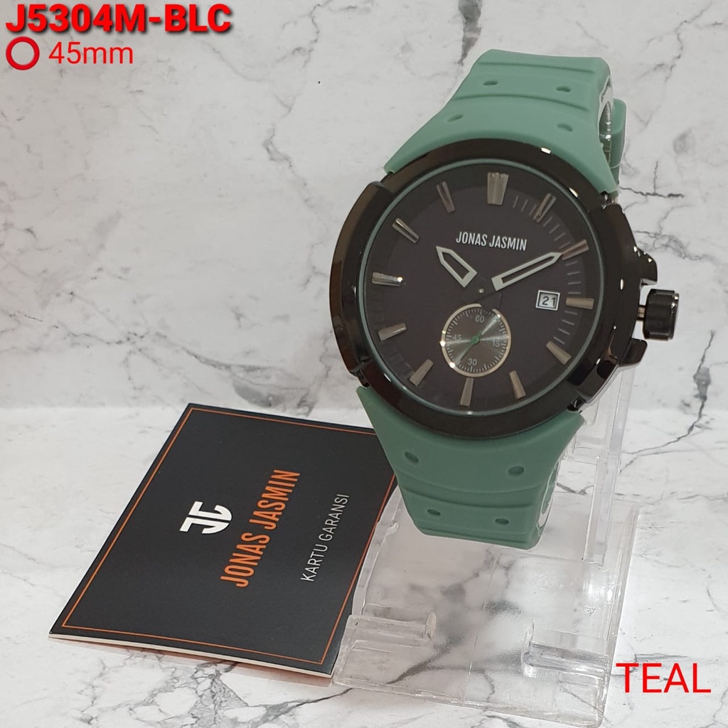 JAM TANGAN PRIA JONAS JASMIN JJ-5304M JJ5304M 5304 ORIGINAL ANTI AIR