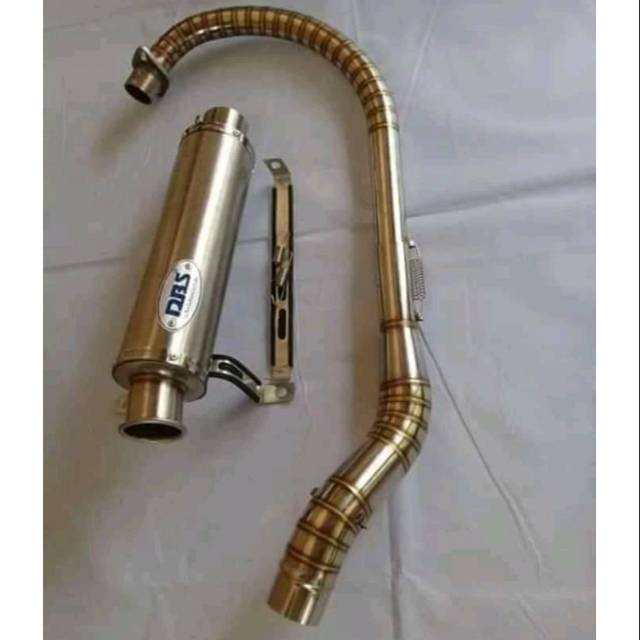 knalpot DBS TIGER.GL.CB.MP.LEHER FULL CACING BARBARA