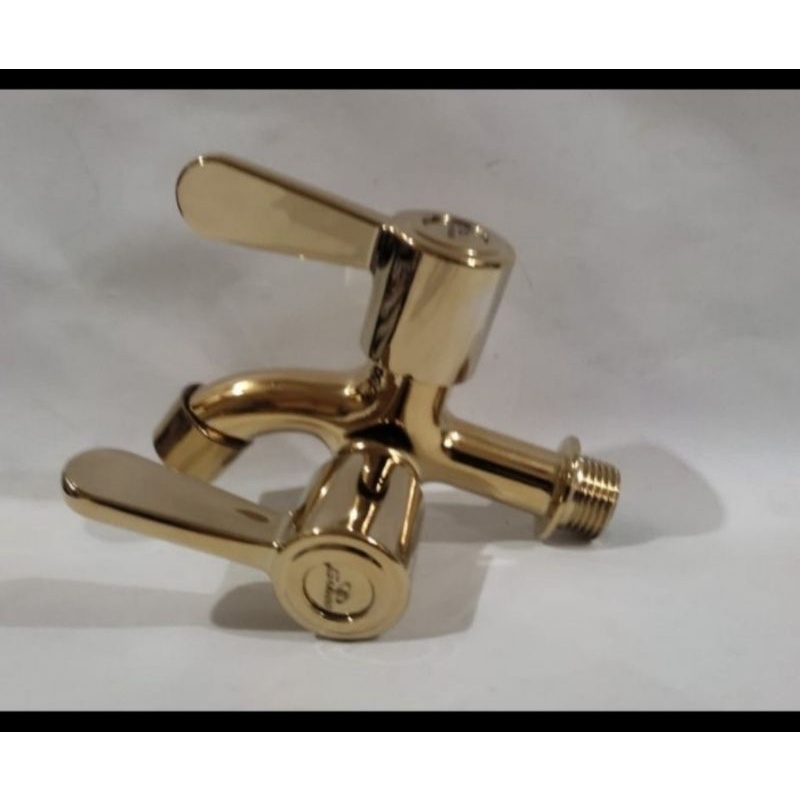 kran cabang gold / kran shower