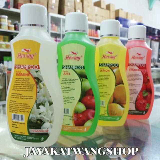 HEVINY SHAMPOO 350mL Aroma Strawberry / Lemon / Apel / Jasmine