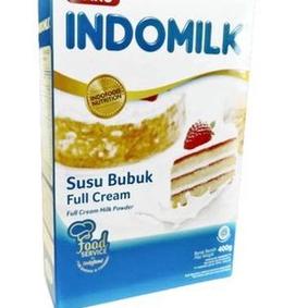 

Kekinian Indomilk Susu Bubuk Full Cream 400gr