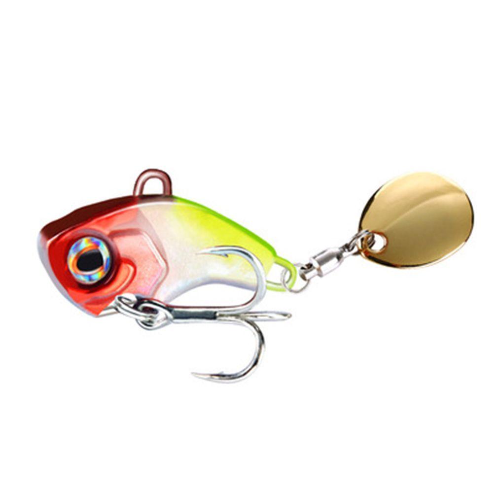 TOP Umpan Pancing Logam Spinner Tackle 9g 13g 16g 22g Getaran Sendok Logam Payet Treble Hook