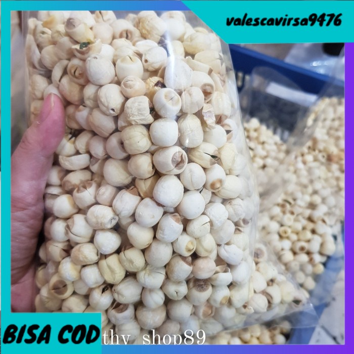 

⭐BISA COD⭐ ( 250 GR ) WHITE LOTUS SEED LIAN ZHI LIEN CI PREMIUM