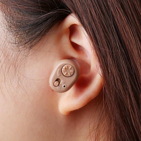 ALKES Pilihan Alat Bantu Dengar Cas Charger Alat Bantu Pendengaran Battery Mini Kecil Suara Jelas