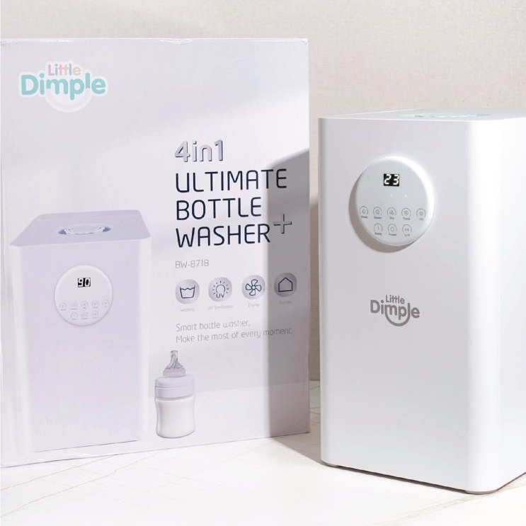 Little Dimple 4in1 Ultimate Bottle Washer / Steam Bottle / Penghangat Botol / Sterilizer Dish Dryer / Pencunci, Pengering, dan Steril Botol