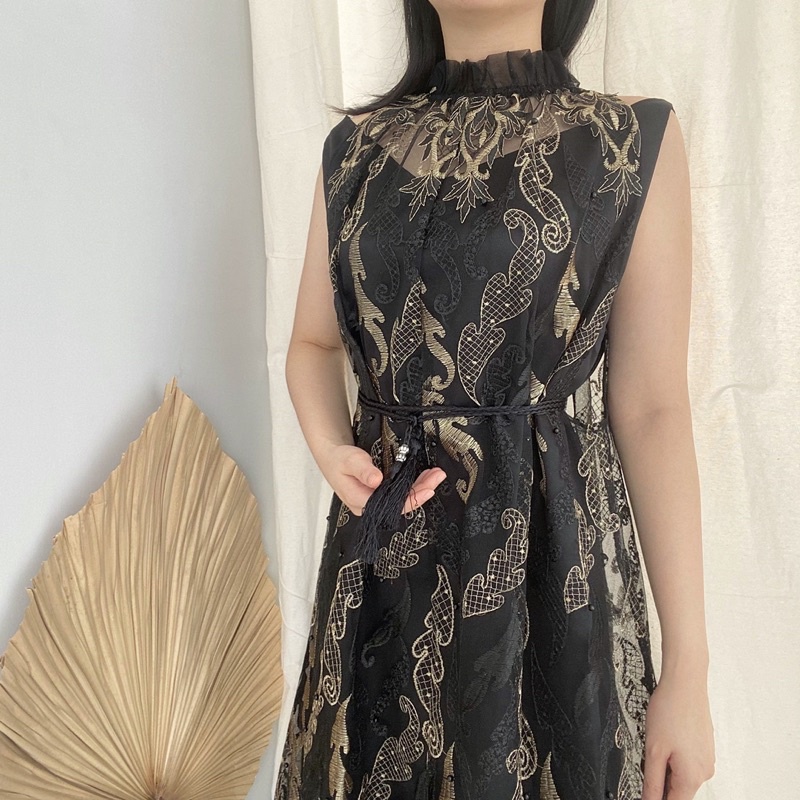 Cindy set | brocade dress , lace brukat