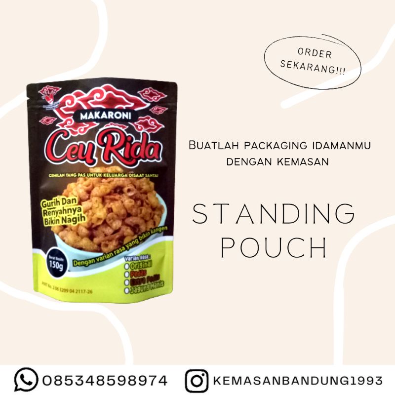 

kemasan standing pouch