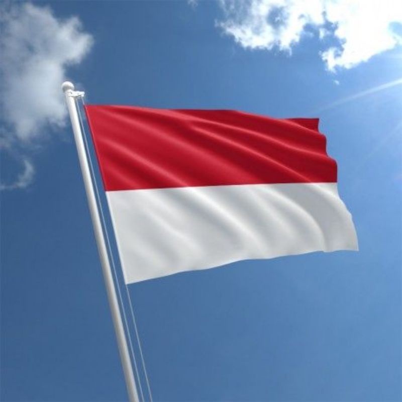Bendera Kain Merah Putih Bendera Merah Putih Satin Bendera Indonesia Bendera Agustusan