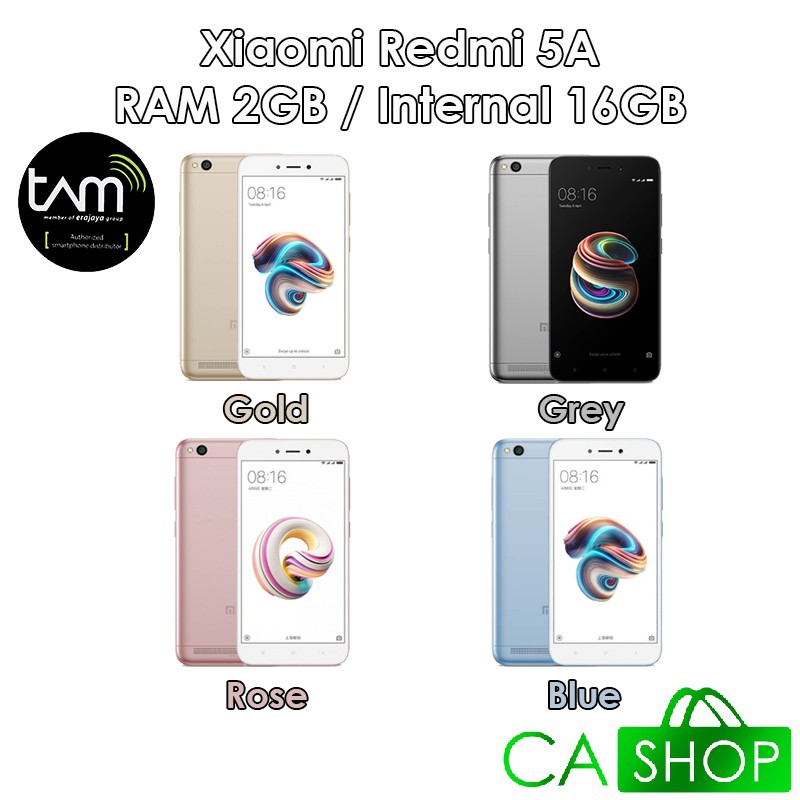 Xiaomi Redmi 5A 16GB - Gold / Grey / Rose / Blue - Baru ...