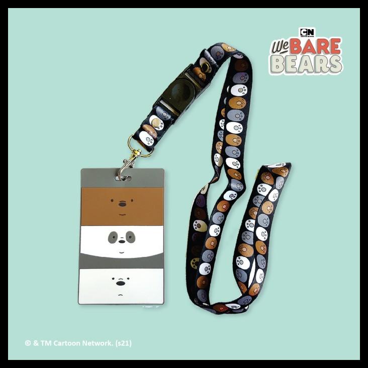 

We Bare Bears Id Card Holder & Lanyard Set